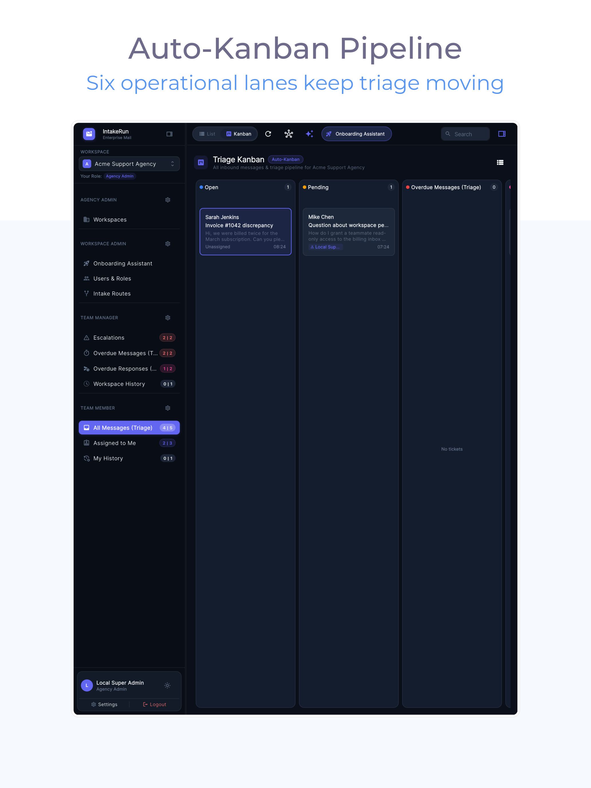 Triage Kanban
